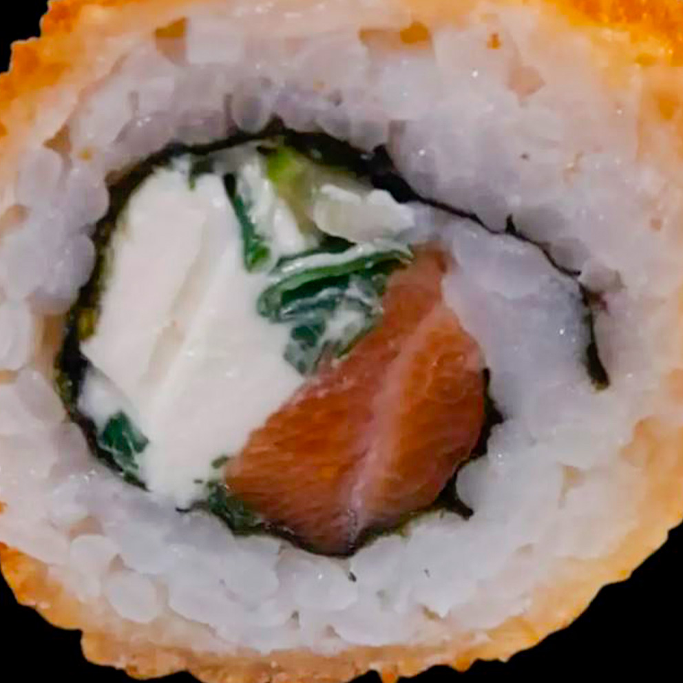 32. Panko: Salmón/queso/cebollín